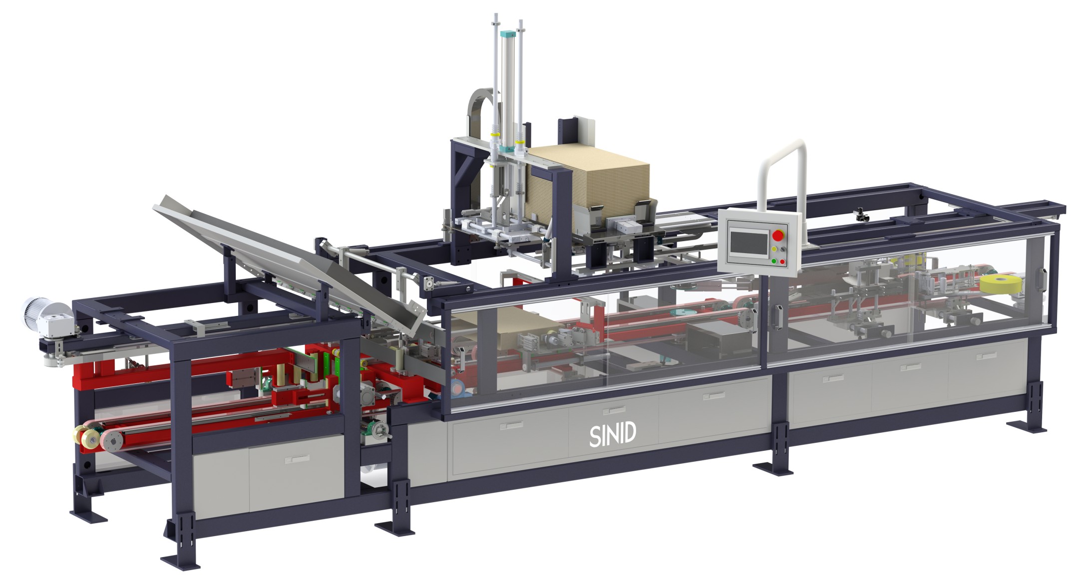 New Products-WBQWT Wall Tile Packaging Machine