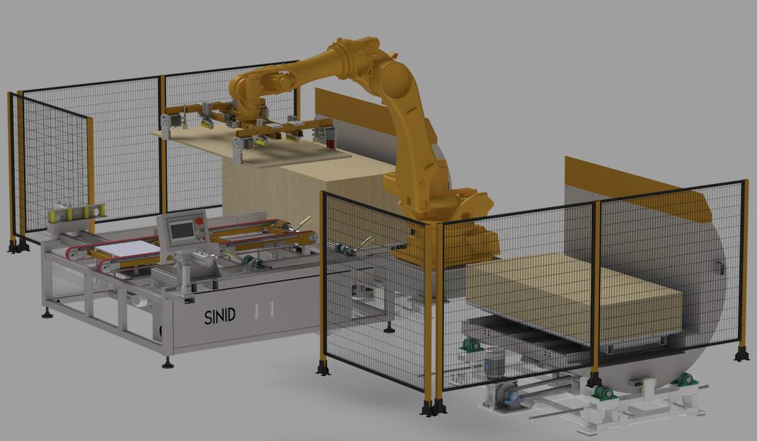 Automation-Slab Robot Palletizing System