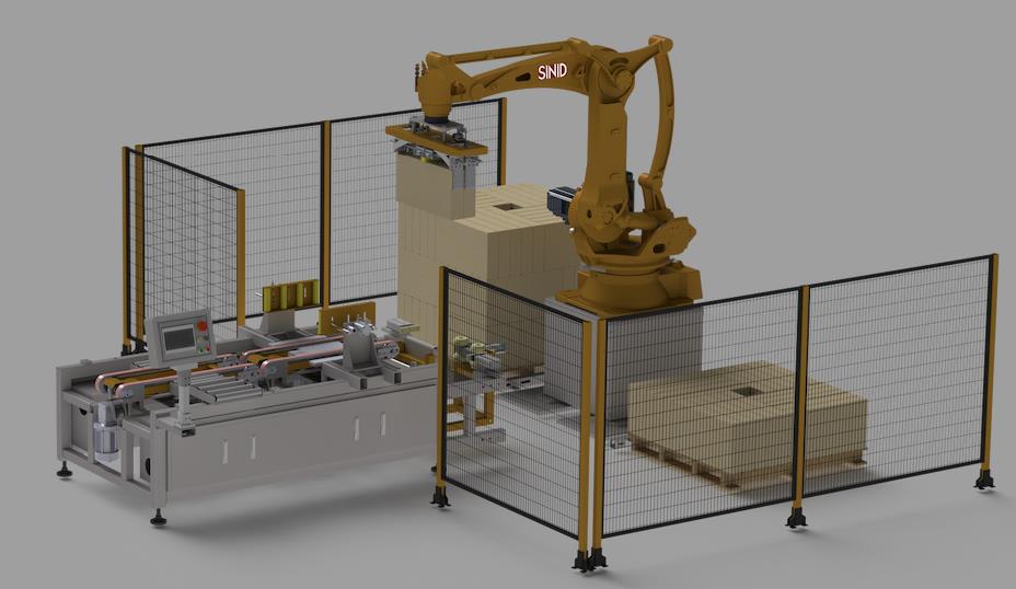 Automation-Wall Tile Robot Palletizing System